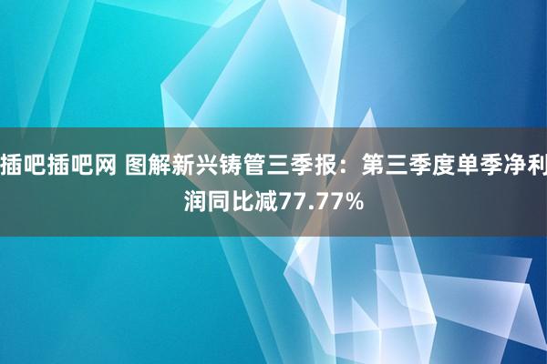 插吧插吧网 图解新兴铸管三季报：第三季度单季净利润同比减77.77%